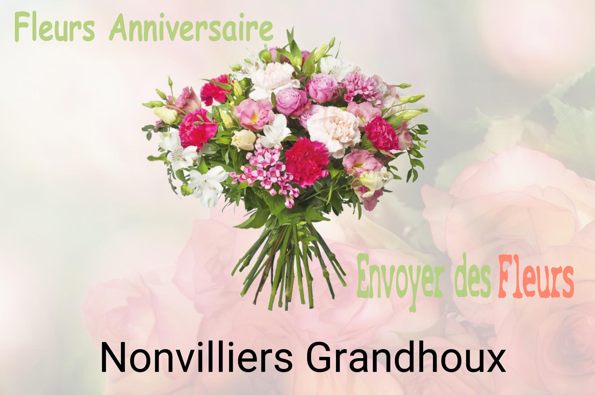 Bouquet de fleurs d’anniversaire livré à Nonvilliers-Grandhoux