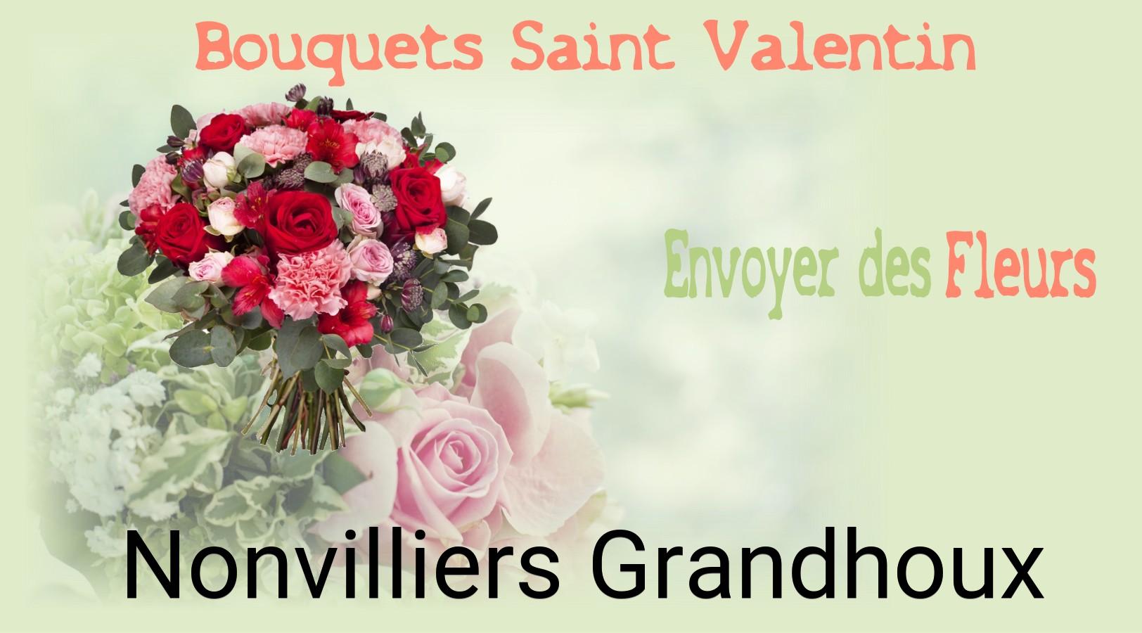 Roses de Saint-Valentin livrées à Nonvilliers-Grandhoux